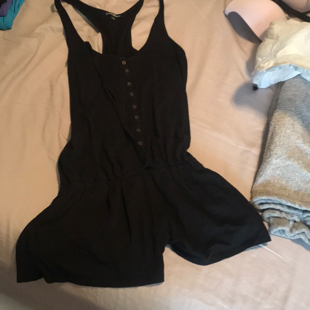 Express black romper